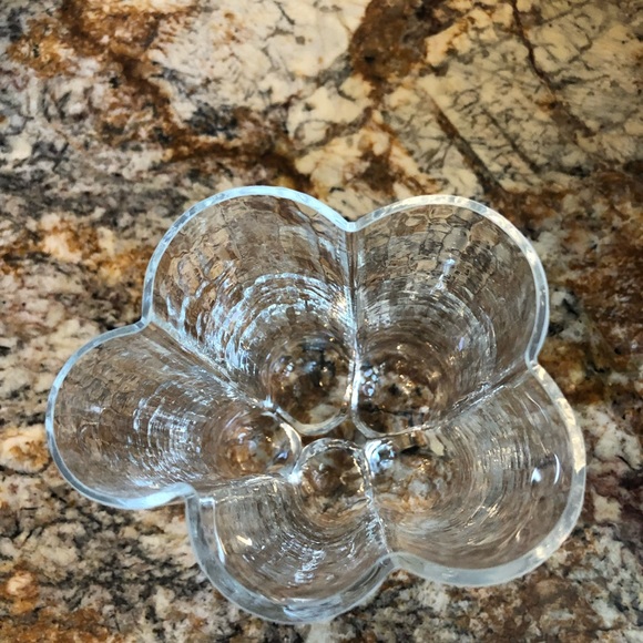 Vintage Mid Century Modern Swedish Abstract Art Glass Cloud Vase - Picture 10 of 15